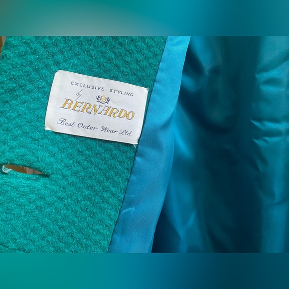 Vintage Wool Fur Jacket - Picture 3 of 4